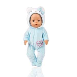 Pyjama Poupée Bleu Happy