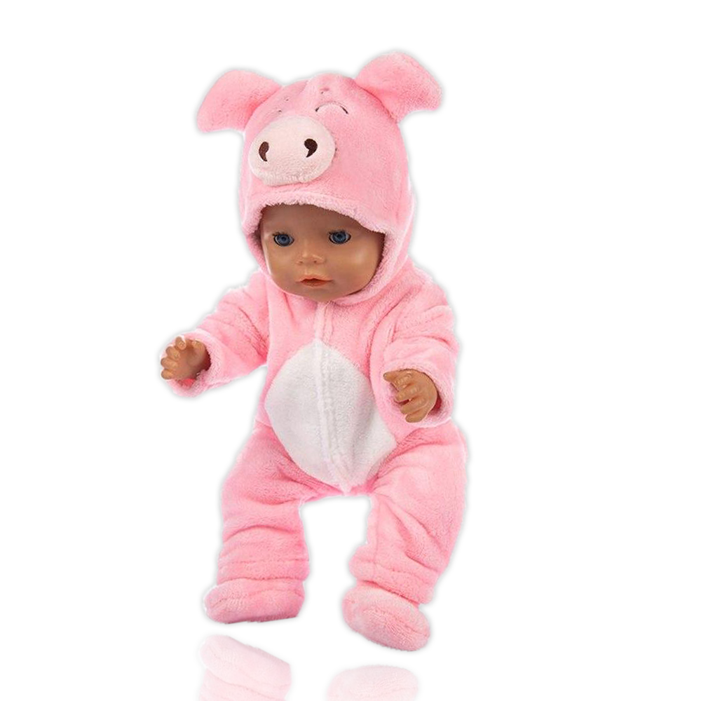 Pyjama Poupée Cochon Rose