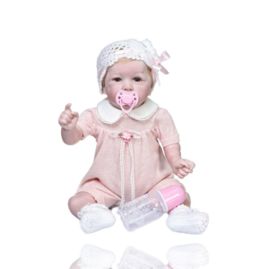 Bébé Reborn Fille Réaliste Rose - Shirel