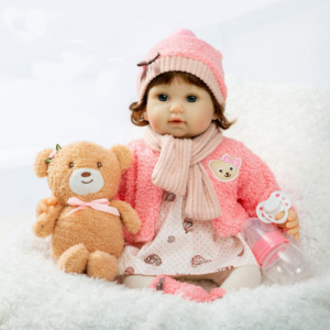 Bébé Reborn Fille En Rose - Sabrine
