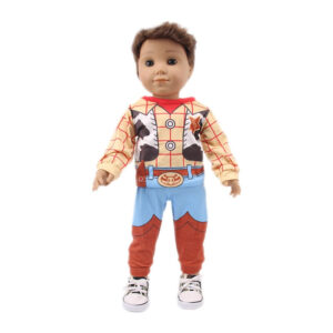 Habit De Poupée Super Héros (Shérif Woody)