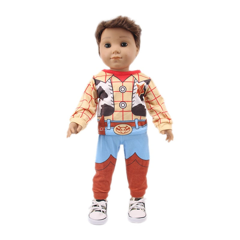 Habit De Poupée Super Héros (Shérif Woody)
