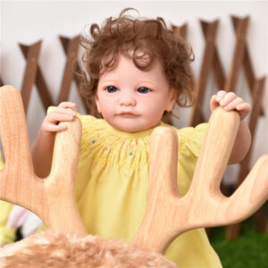 Bébé Reborn Fille En Tissu Lesté - Bintou