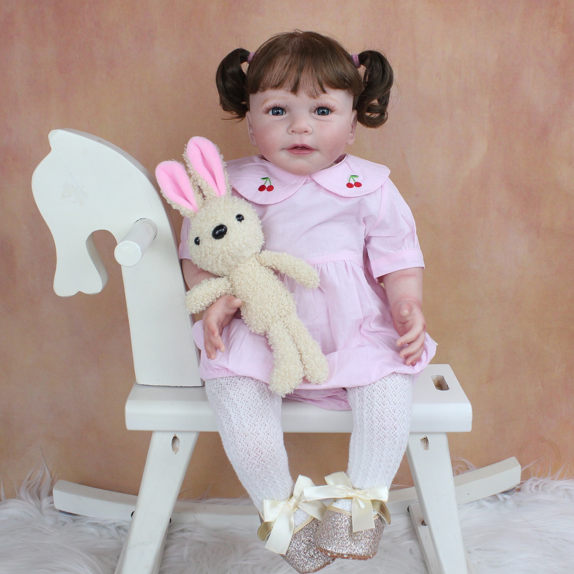 Bebe Reborne En Silicone Fille - Anna