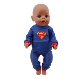 Habit De Poupée Super Héros (Superman)