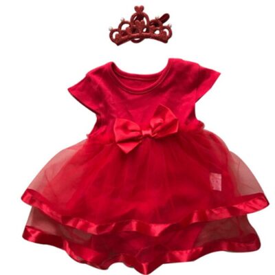 Robe Rouge Pour Bébé Reborn