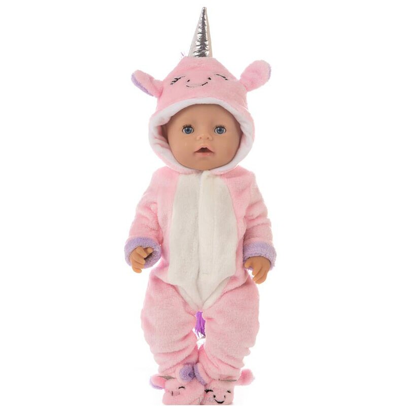 Pyjama Poupon Reborn Licorne