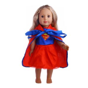 Habit Poupée Super Héros (Wonder Woman)