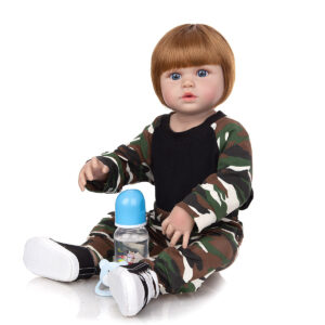 Bebe Poupon 55 Cm Silicone Reborne - Jack