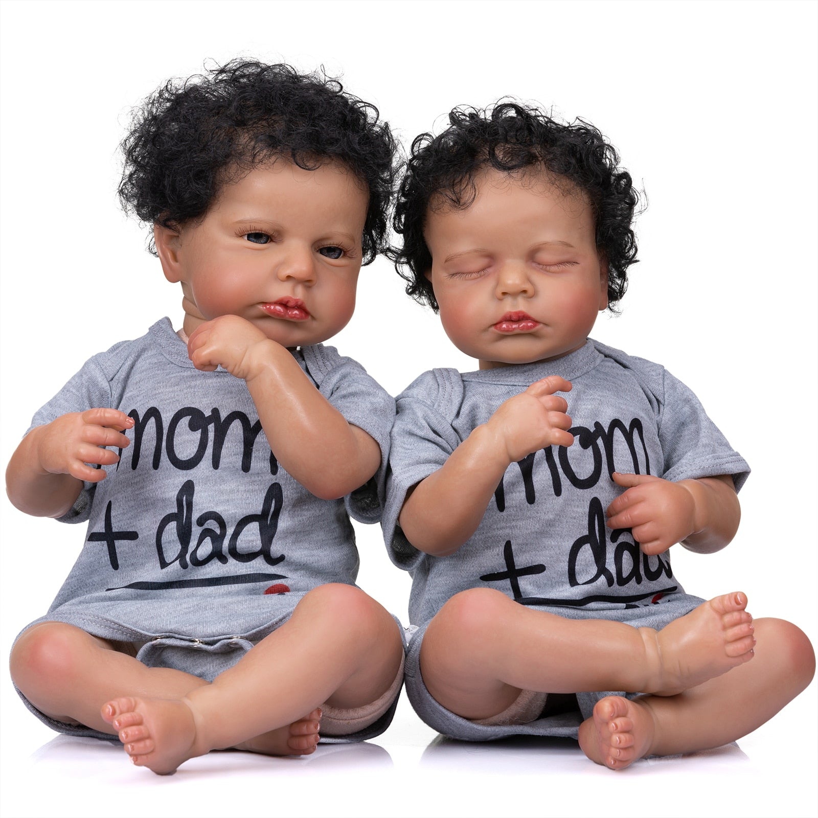Bébé Reborn Garçon Yeux Ouverts Et Fermés