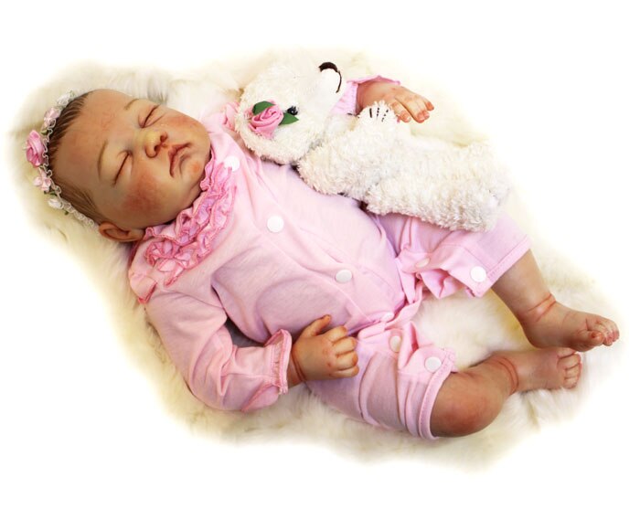 Bébé Reborn Tout Silicone - Juliette