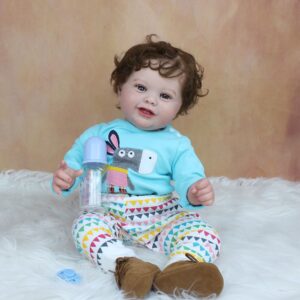 Bébé Reborn En Silicone Garçon - Alexis