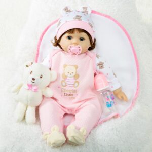 Poupée Reborn Fille Rose - Manelle