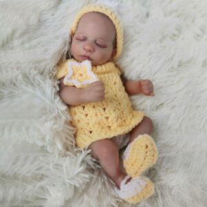 Bébé Reborn Mini De Silicone - Manon