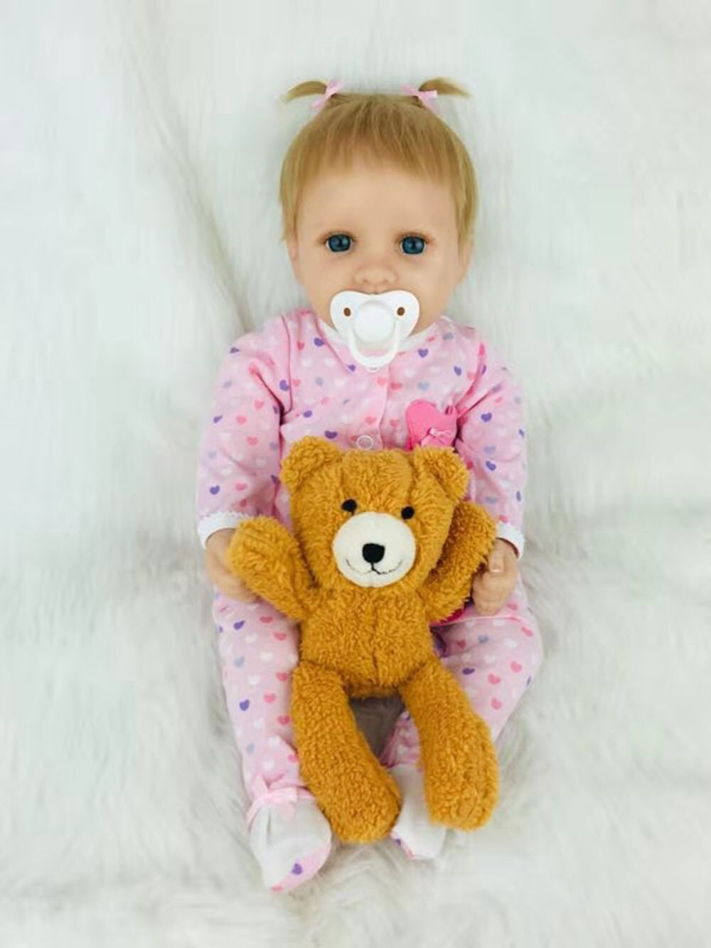 Faux Bébé Reborn Réaliste - Melina