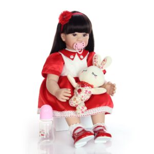 Bébé Reborn Fille Brune - Lou