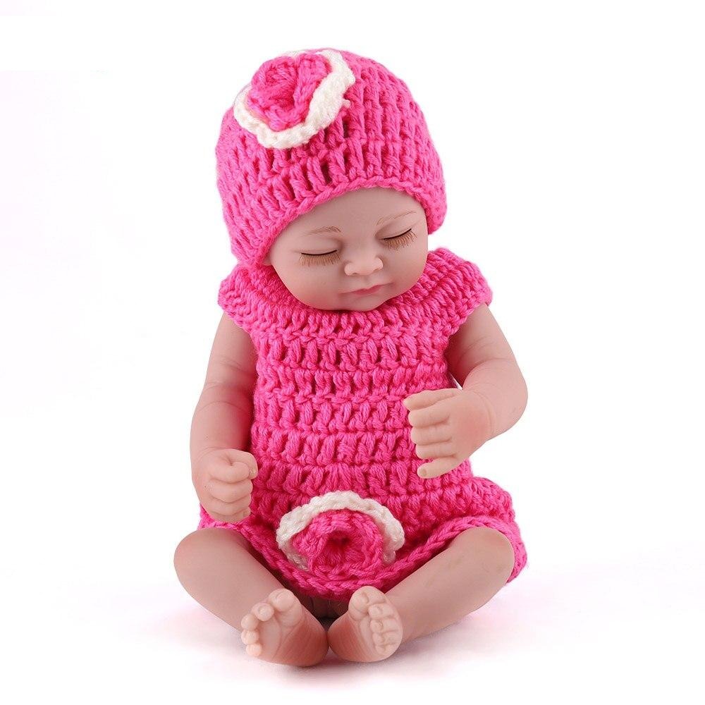 Mini Bébé Reborn En Silicone - Célia