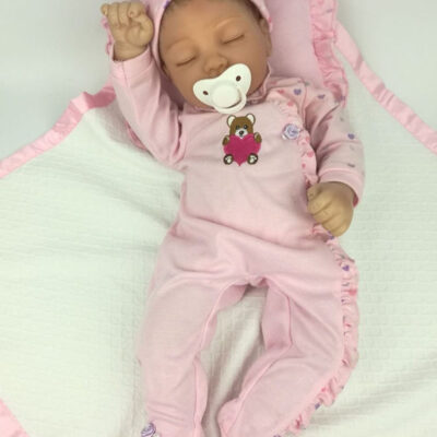 Bébé Reborn Fille Tout En Silicone - Madeleine