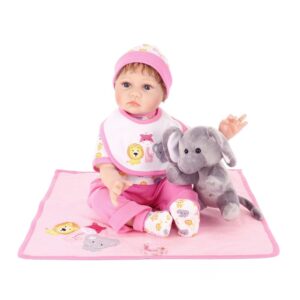 Bébé Reborn Fille Éléphant - Assa