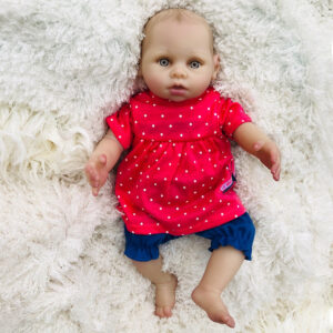 Bebe Reborn Silicone Fille Pas Cher - Jeanne