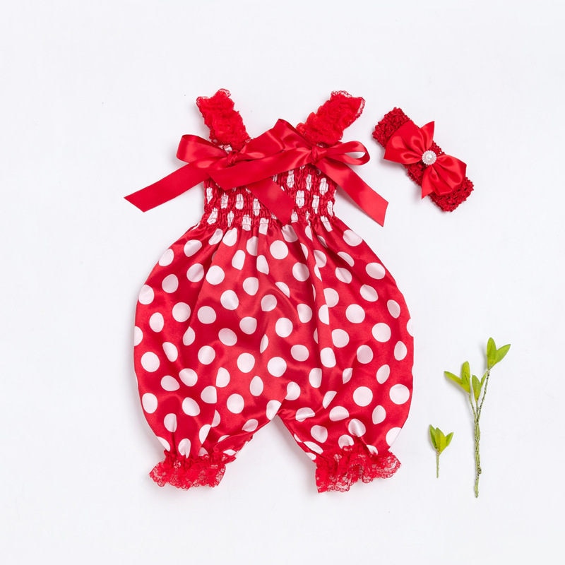 Combishort Poupée Reborn Rouge À Poids Blanc