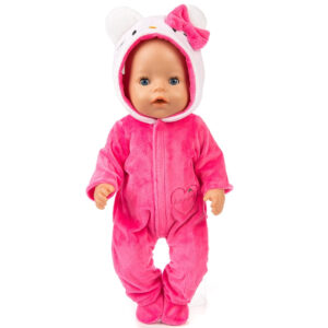 Pyjama Poupon Rose Souris