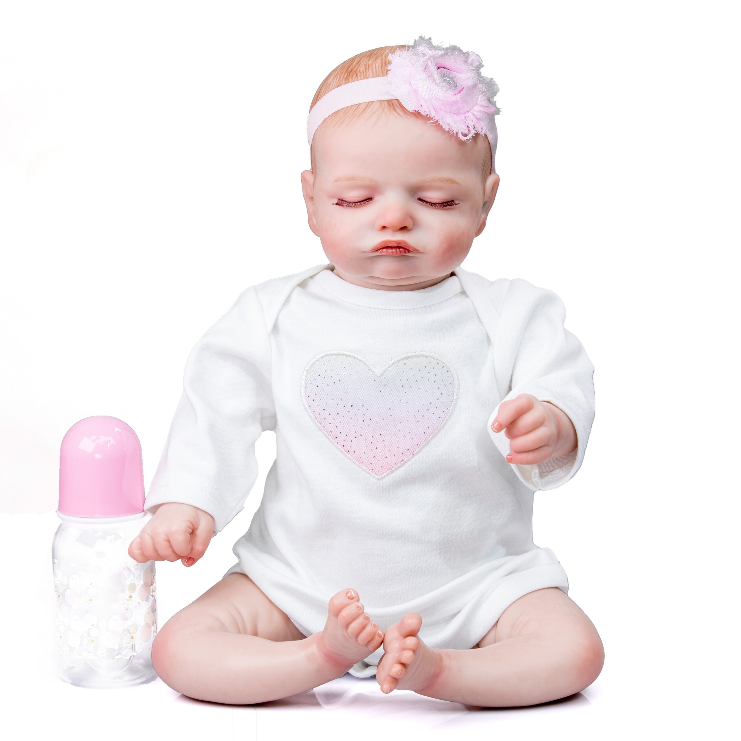 Bébé Reborn Fille Qui Dort - Vanessa