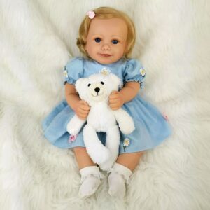 Bébé Reborn Fille Silicone - Anouk