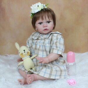 Bebe Reborn Silicone Realiste - Ines