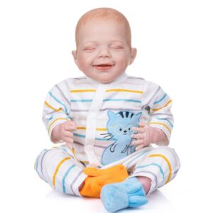Bébé Reborn Garçon Souriant - Hadrien
