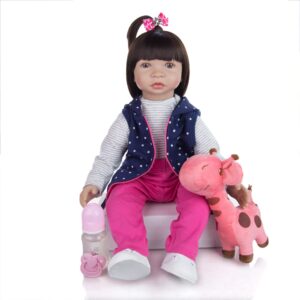 Bébé Reborn De Silicone 60 Cm - Agathe