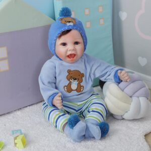 Bébé Reborn Garçon Heureux - Ange
