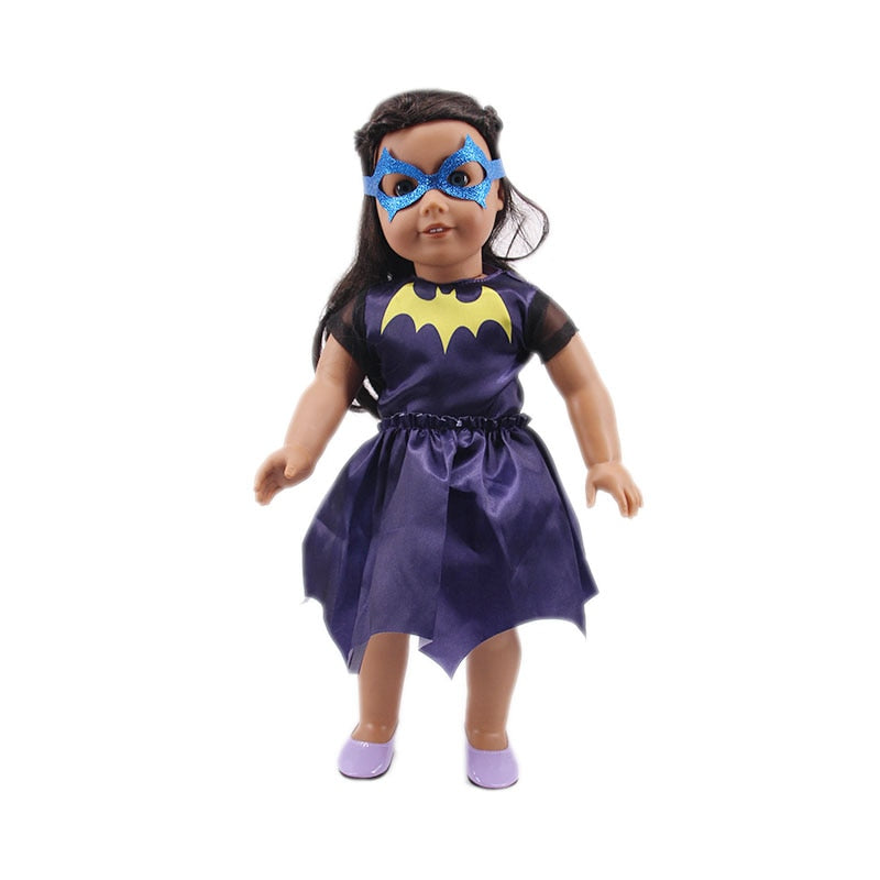 Vêtement Poupée Super Héros (Batman)