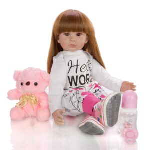 Bébé Reborn Fille Avec Cheveux - Jade