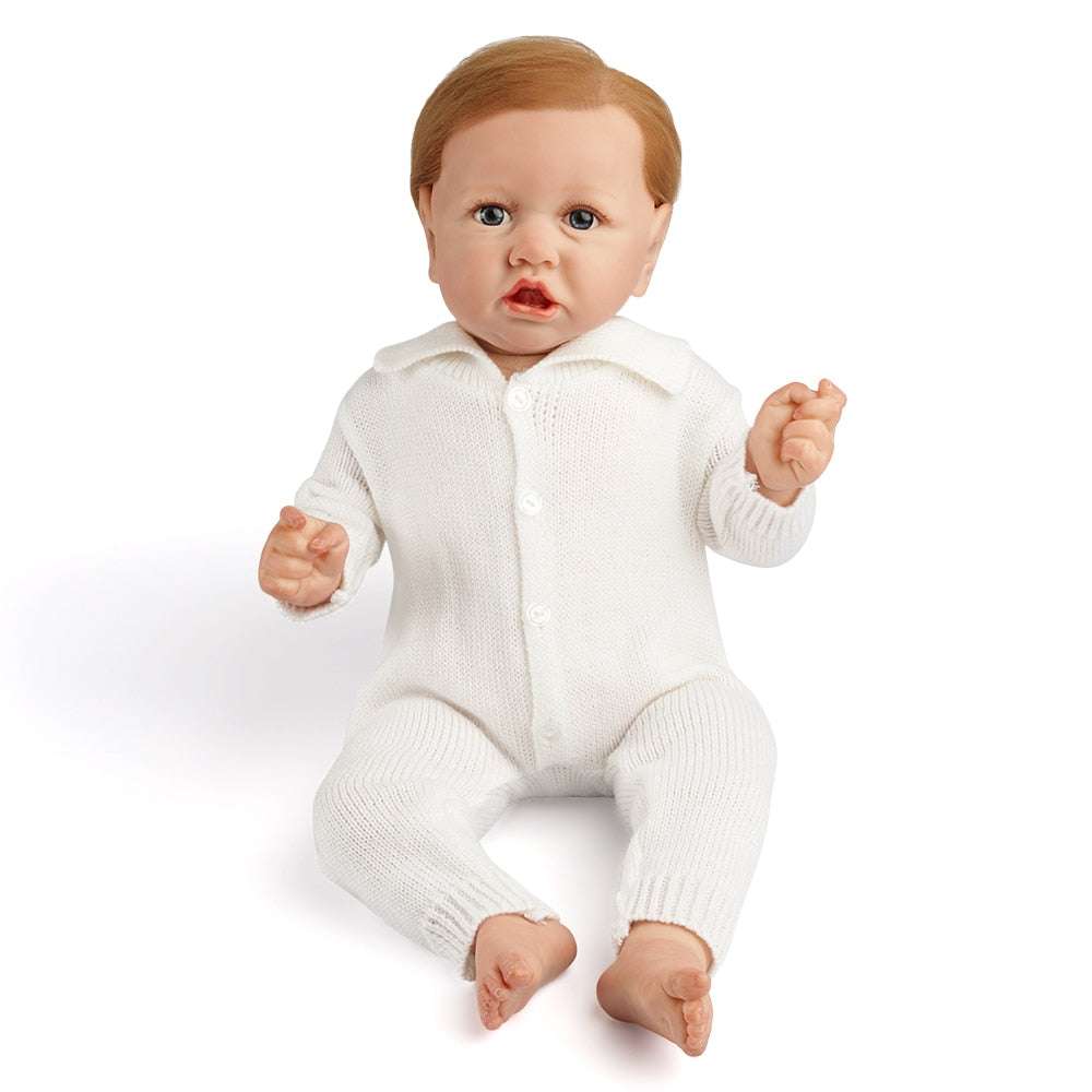 Vrai Bébé Reborn Garçon - Antoine
