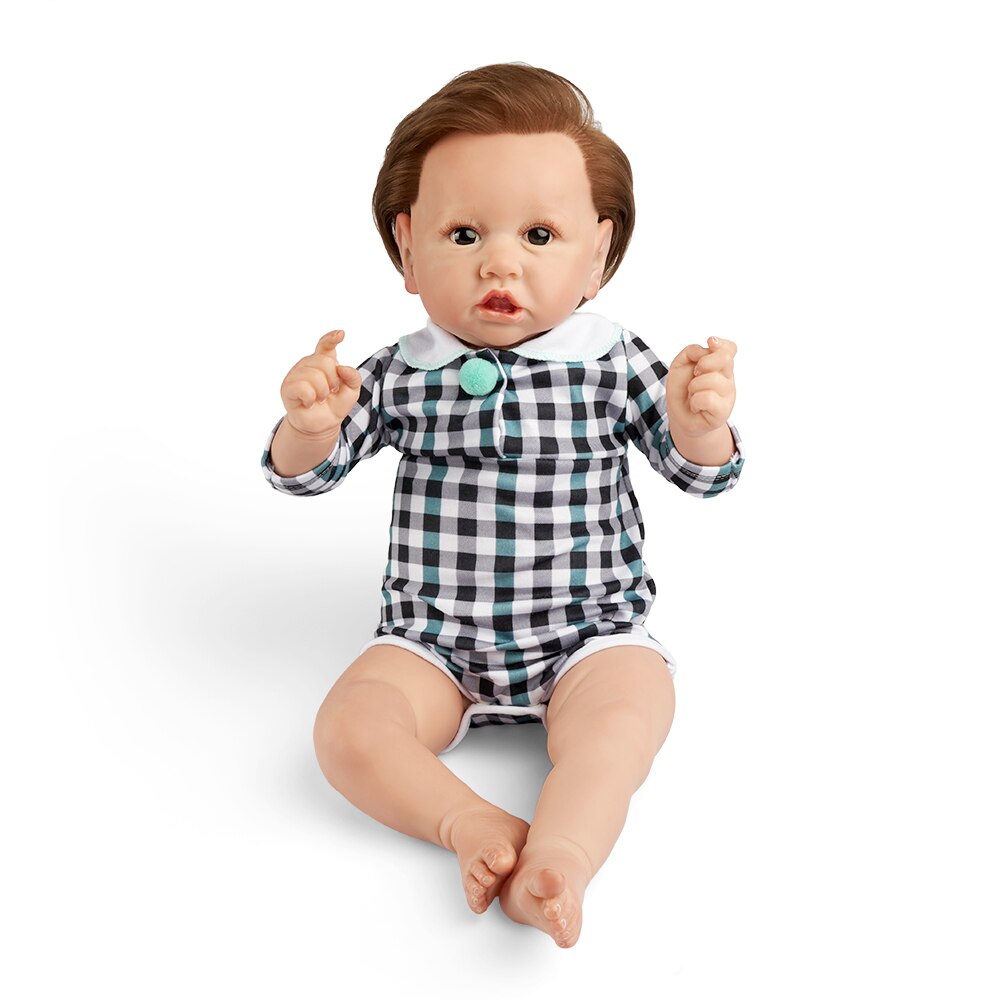 Bébé Reborn Garçon Yeux Ouvert - Tristan