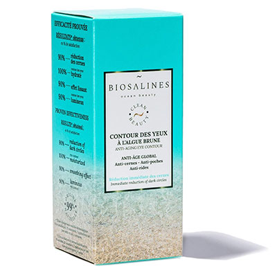 Biosalines Contour des Yeux – Anti-Âge Global à l’Algue Brune