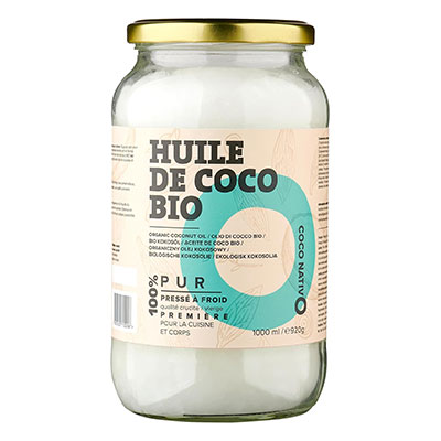 Huile de Coco Bio CocoNativo – Pure, Extra-Vierge et Multifonction